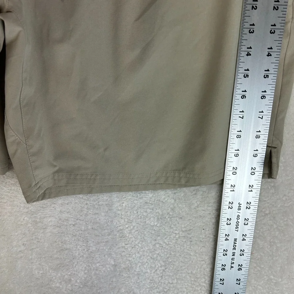L.L.Bean Multisport Shorts XXXL Mens Sage Green Stretch Comfort Performance